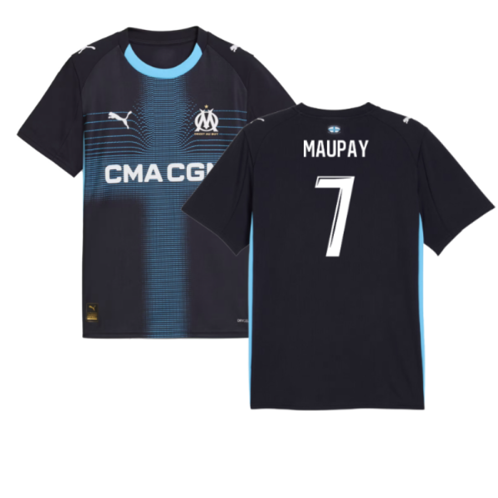 2025-2026 Marseille Away Shirt (Kids) (Maupay 7)