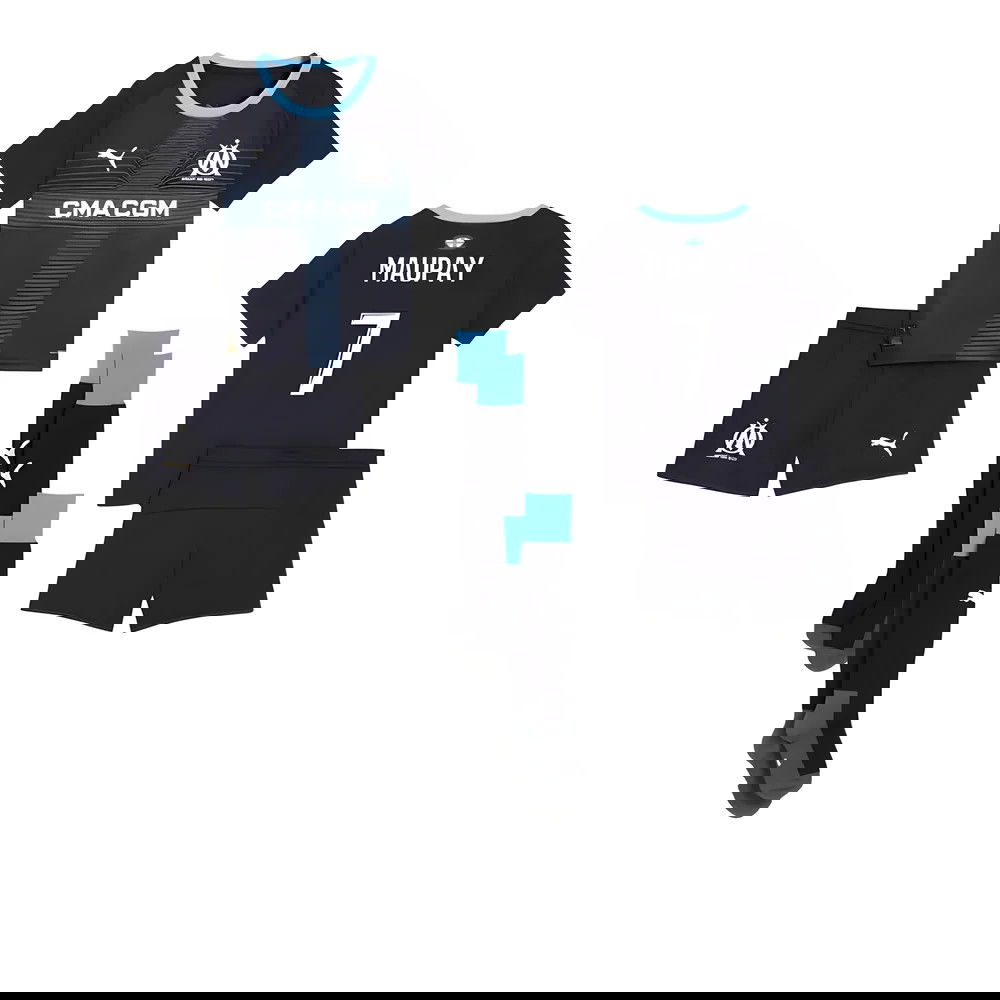 2025-2026 Marseille Away Mini Kit (Maupay 7)
