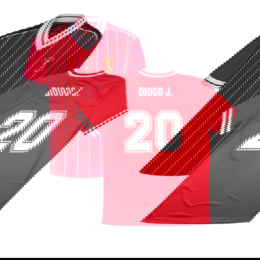 Liverpool 1984 Rome Retro Football Shirt (Diogo J. 20)