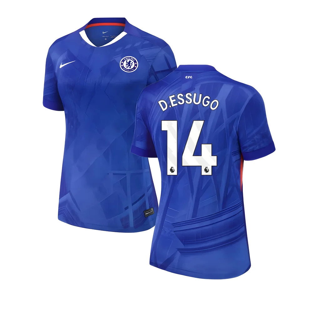 2025-2026 Chelsea Home Shirt (Womens) (D.Essugo 14)