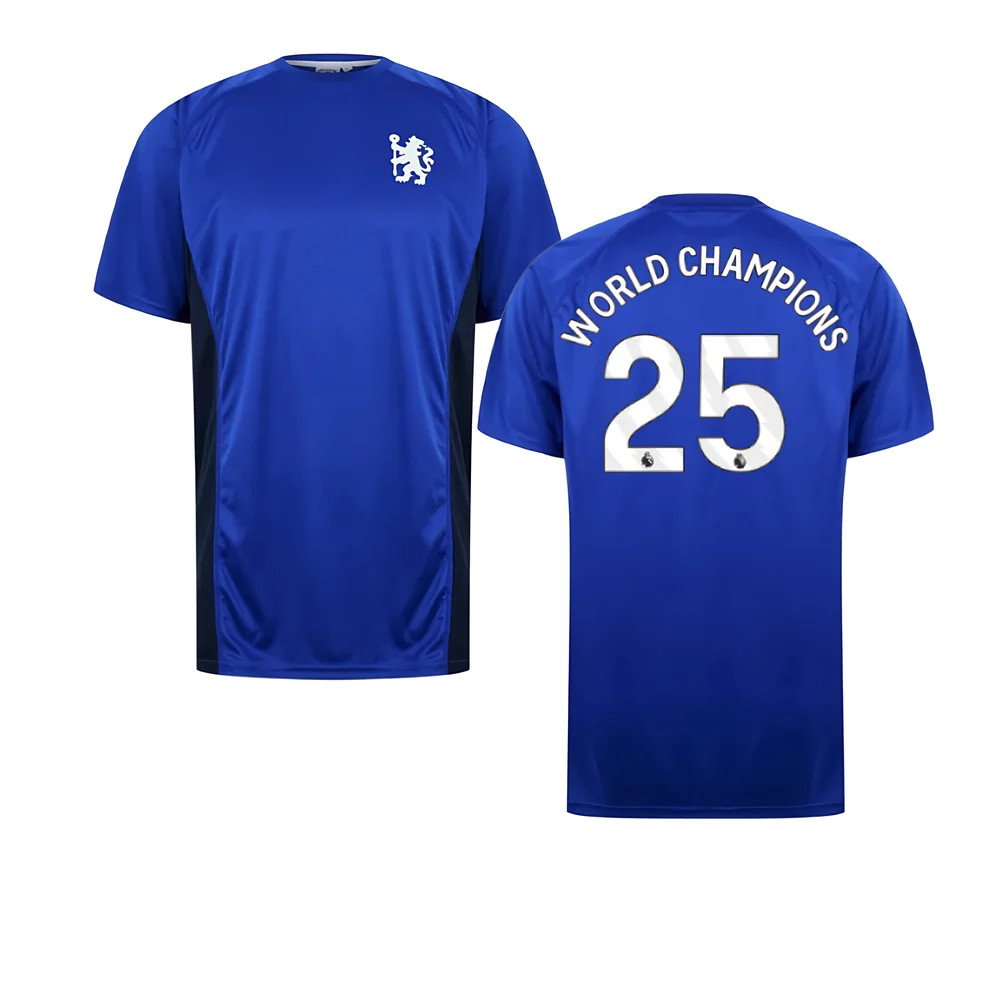 Chelsea Poly T-Shirt (Blue) (World Champions 25)