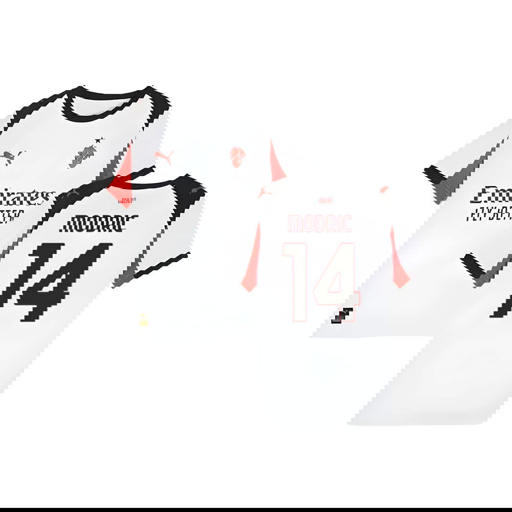 2025-2026 AC Milan Away Shirt (Kids) (Modric 14)