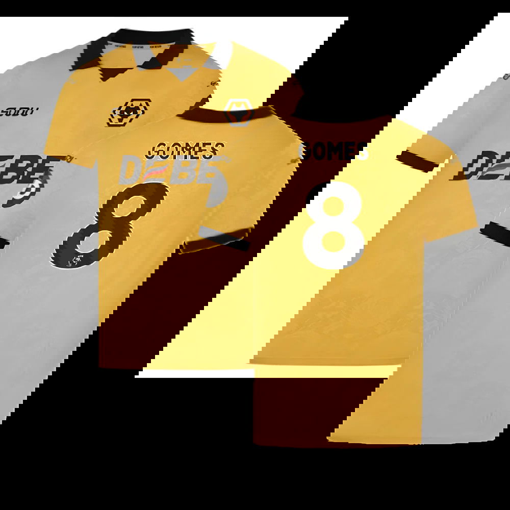 2025-2026 Wolves Home Shirt (Gomes 8)