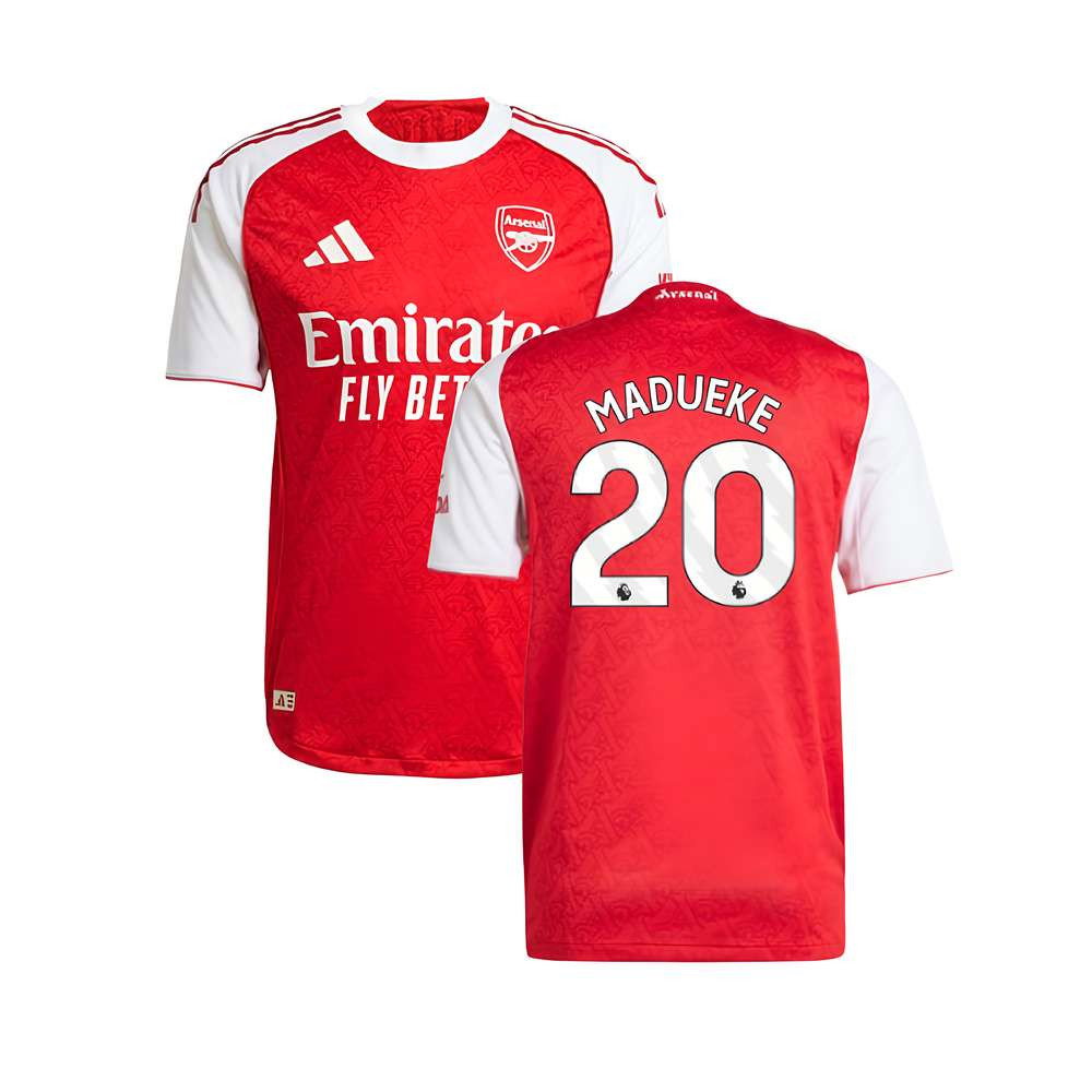 2025-2026 Arsenal Authentic Home Shirt (Madueke 20)