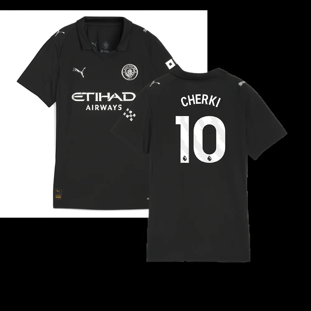2025-2026 Man City Away Shirt (Womens) (Cherki 10)