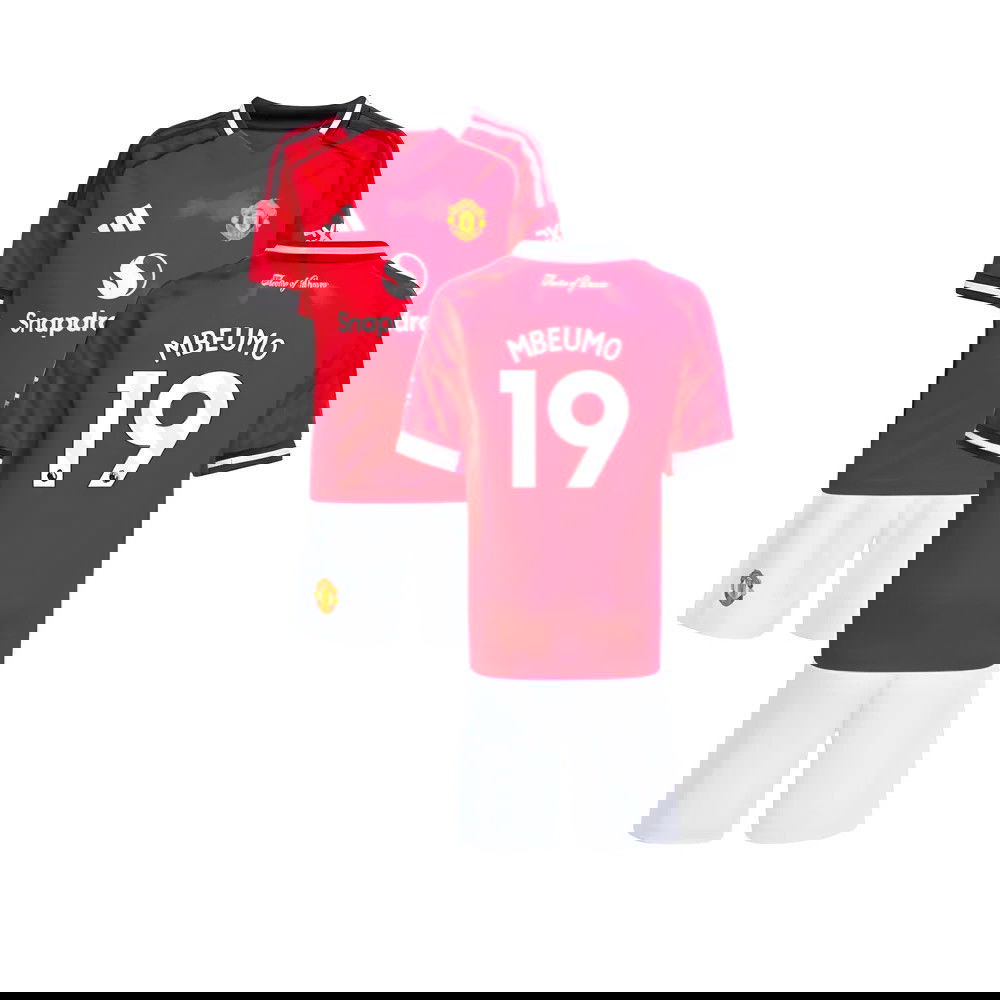 2025-2026 Man Utd Home Mini Kit (Mbeumo 19)