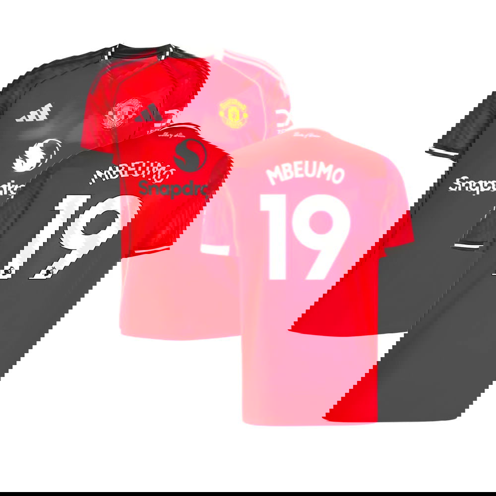 2025-2026 Man Utd Home Shirt (Mbeumo 19)