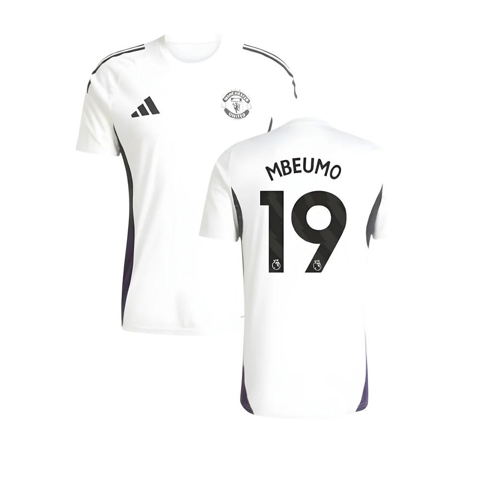 2025-2026 Man Utd Training Jersey (White) (Mbeumo 19)
