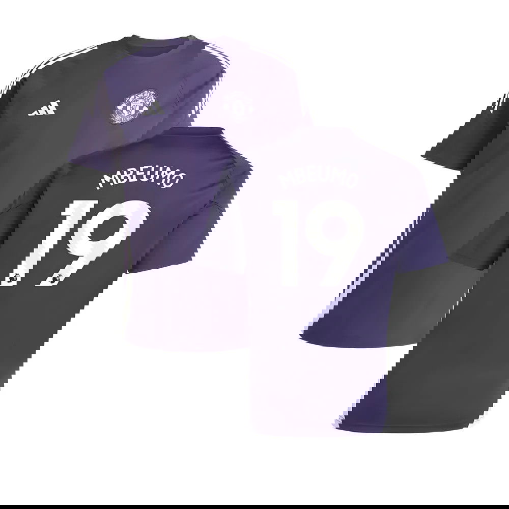 2025-2026 Man Utd Training Tee (Aurora Plum) (Mbeumo 19)