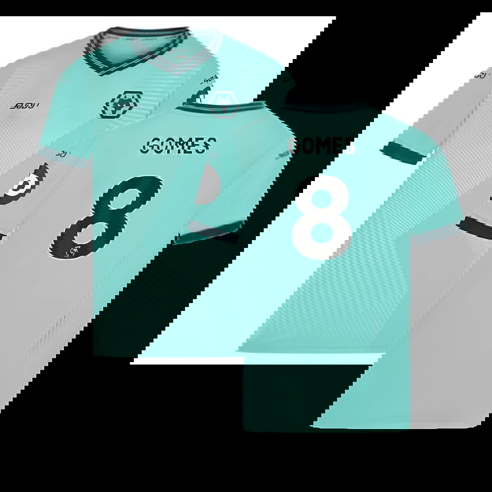 2025-2026 Wolves Away Shirt (Kids) (Gomes 8)