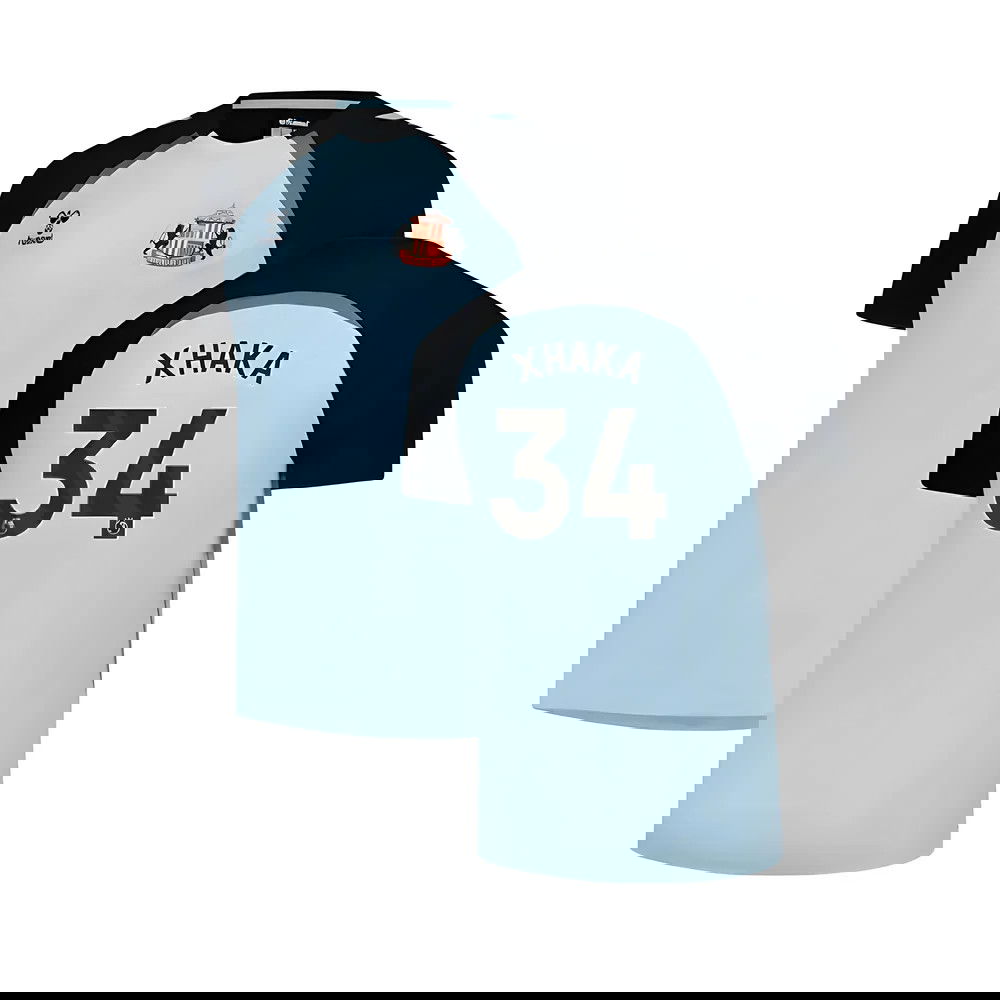 2025-2026 Sunderland Training Jersey (Blue) (Xhaka 34)