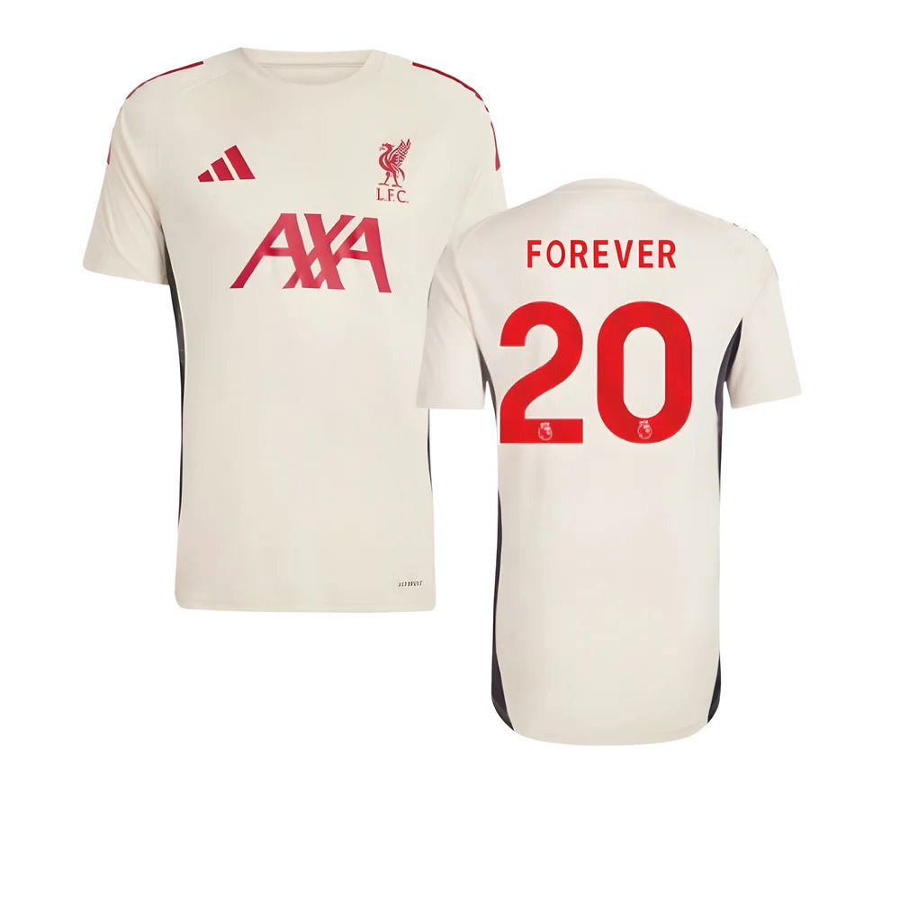 2025-2026 Liverpool Training Jersey (White) - Kids (Forever 20)