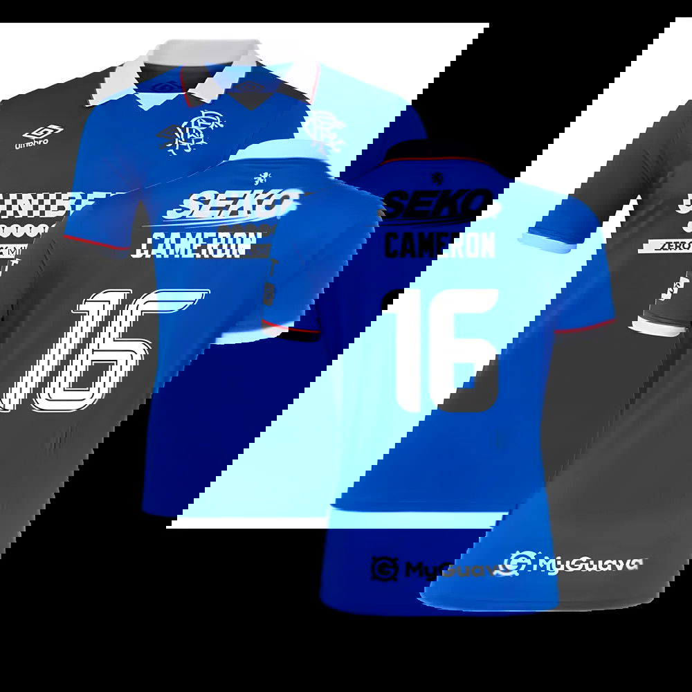 2025-2026 Rangers Home Shirt (Cameron 16)