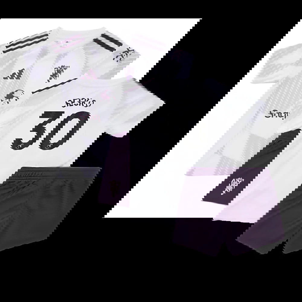 2025-2026 Man Utd Away Baby Kit (Sesko 30)