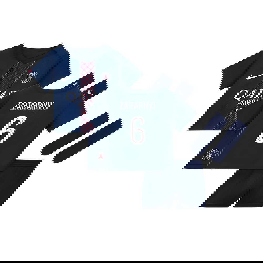 2025-2026 PSG Home Baby Kit (Zabarnyi 6)
