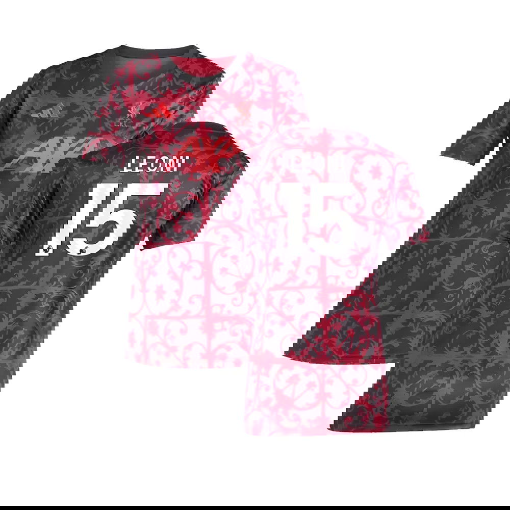 2025-2026 Liverpool Pre-Match Shirt (Black) - Womens (Leoni 15)