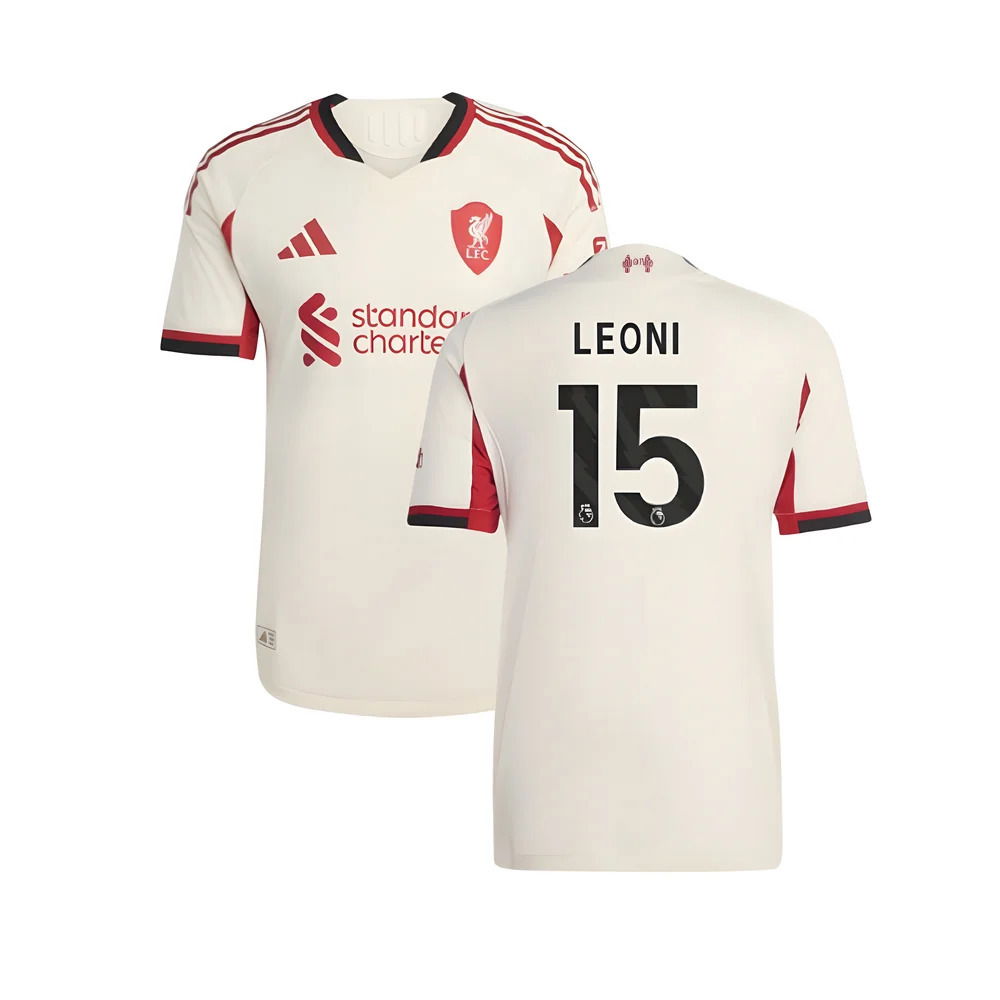 2025-2026 Liverpool Authentic Away Shirt (Womens) (Leoni 15)