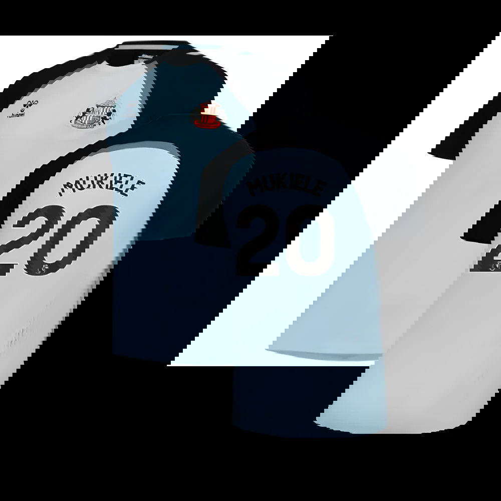 2025-2026 Sunderland Training Jersey (Blue) (Mukiele 20)