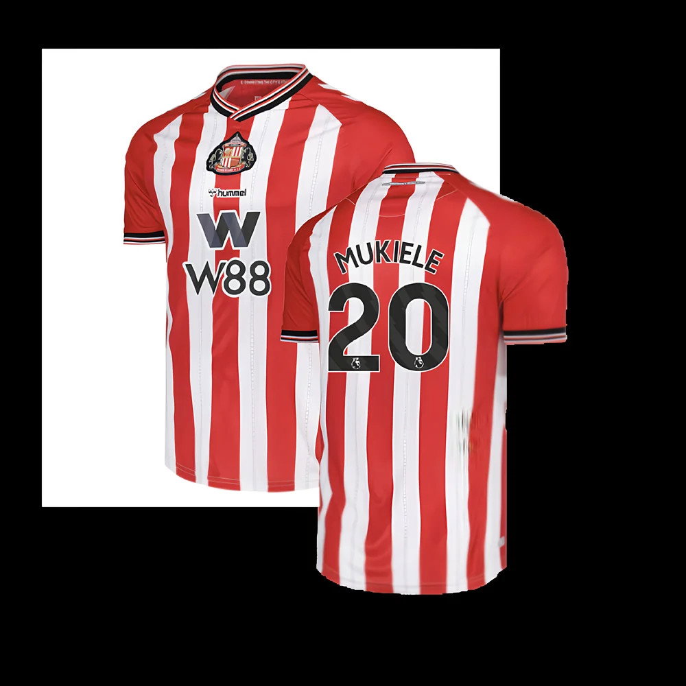2025-2026 Sunderland Home Shirt (Womens) (Mukiele 20)