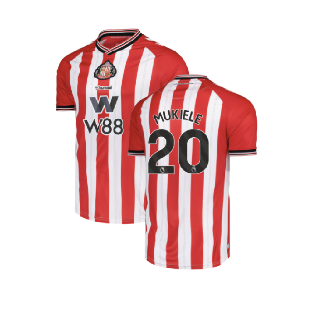2025-2026 Sunderland Home Shirt (Mukiele 20)