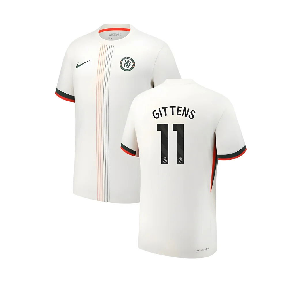 2025-2026 Chelsea Authentic Dri-Fit ADV Away Shirt (Gittens 11)