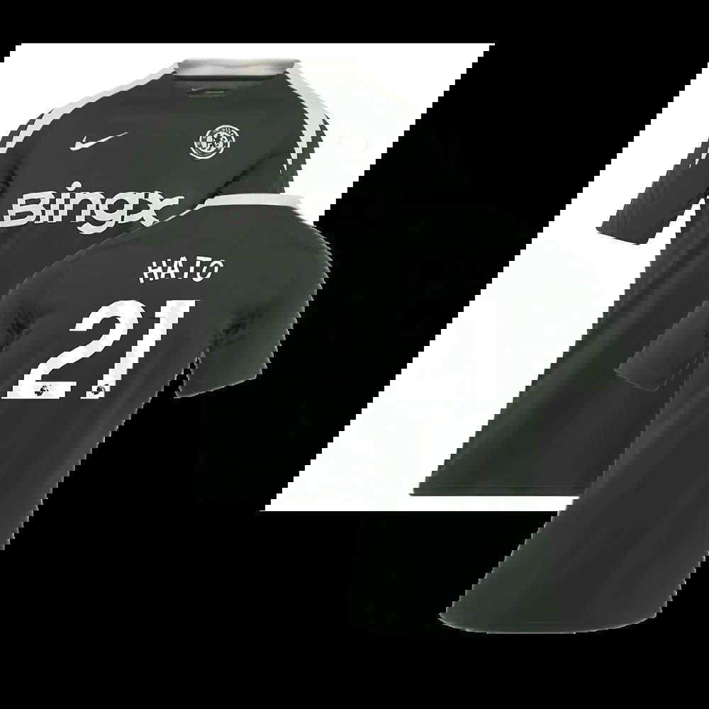 2025-2026 Chelsea Dri-Fit Strike Training Shirt (Green) (Hato 21)