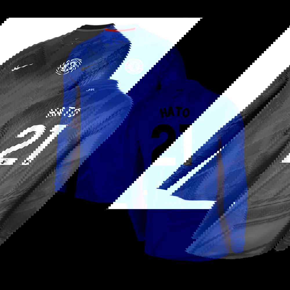 2025-2026 Chelsea Home Long Sleeve Shirt (Hato 21)