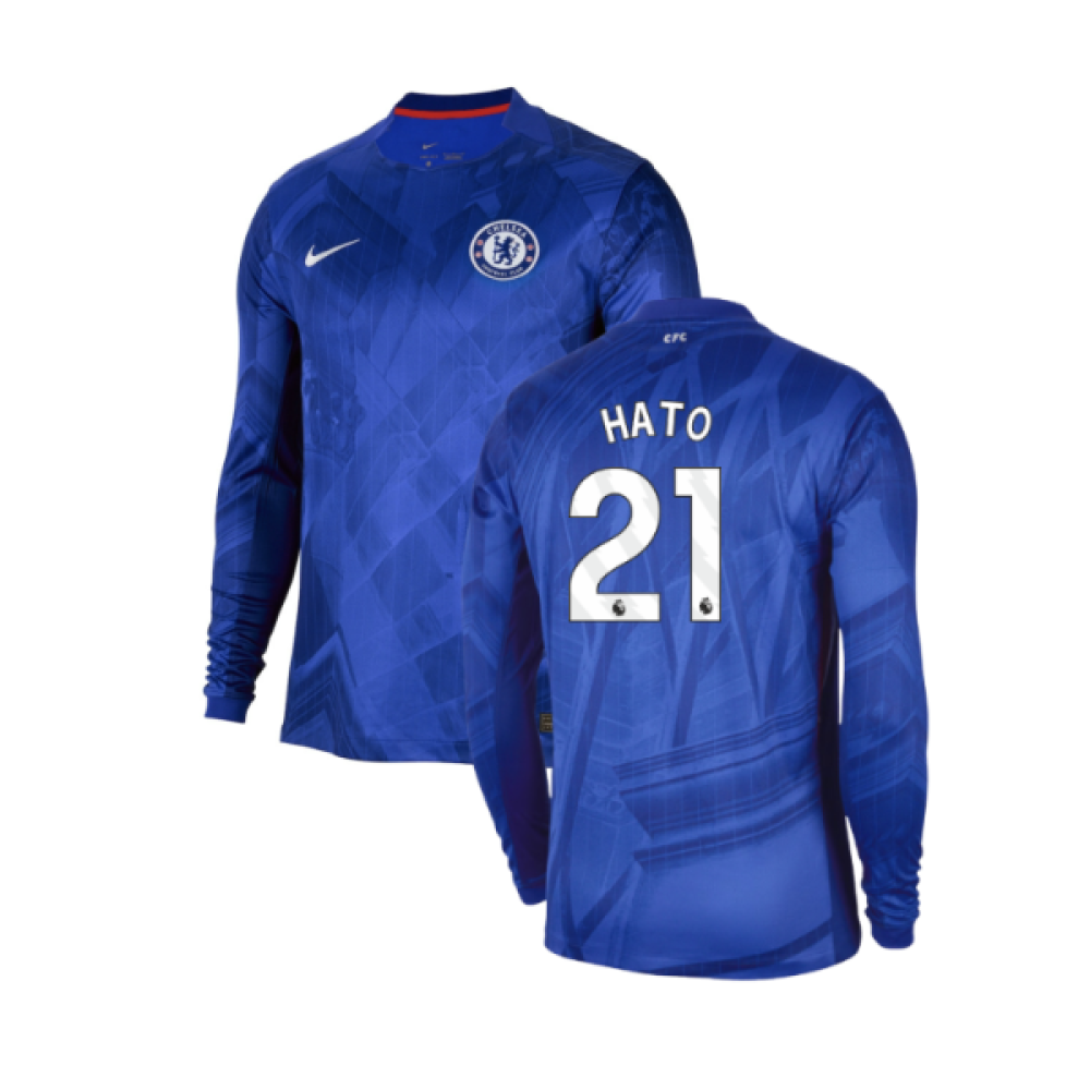 2025-2026 Chelsea Home Long Sleeve Shirt (Hato 21)