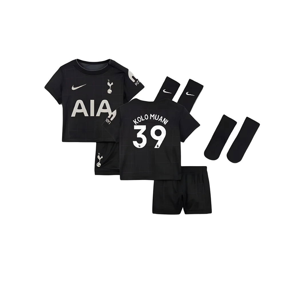 2025-2026 Tottenham Away Baby Kit (Kolo Muani 39)