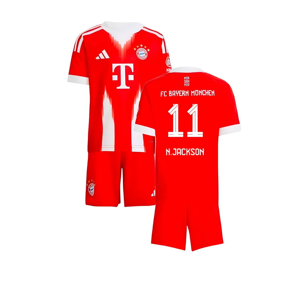 2025-2026 Bayern Munich Home Mini Kit (N.Jackson 11)