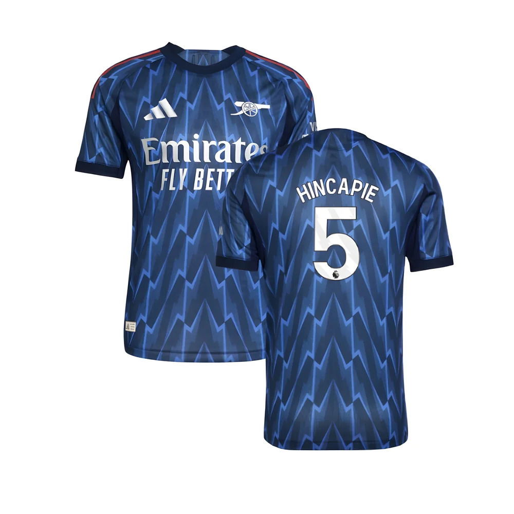 2025-2026 Arsenal Authentic Away Shirt (Hincapie 5)