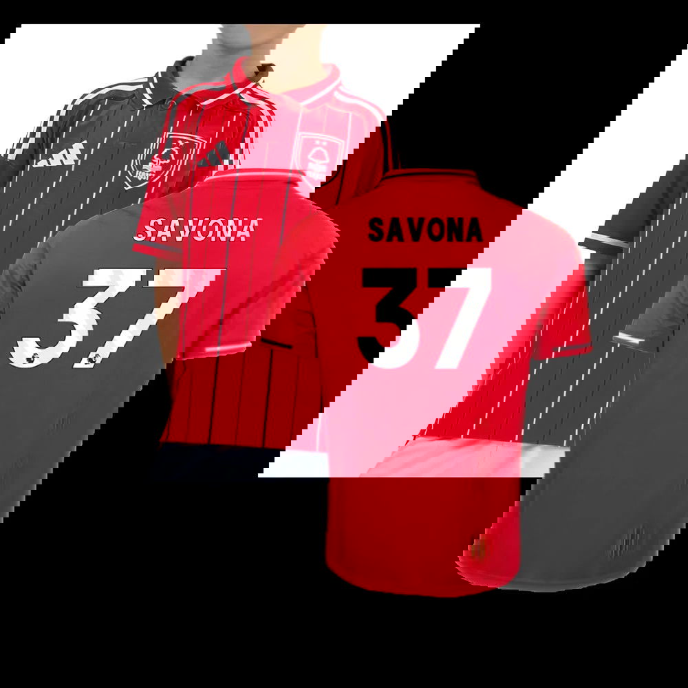 2025-2026 Nottingham Forest Home Shirt (Kids) (Savona 37)