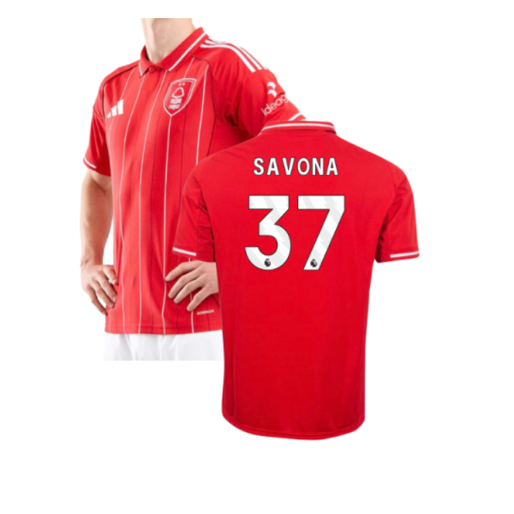 2025-2026 Nottingham Forest Home Shirt (Savona 37)