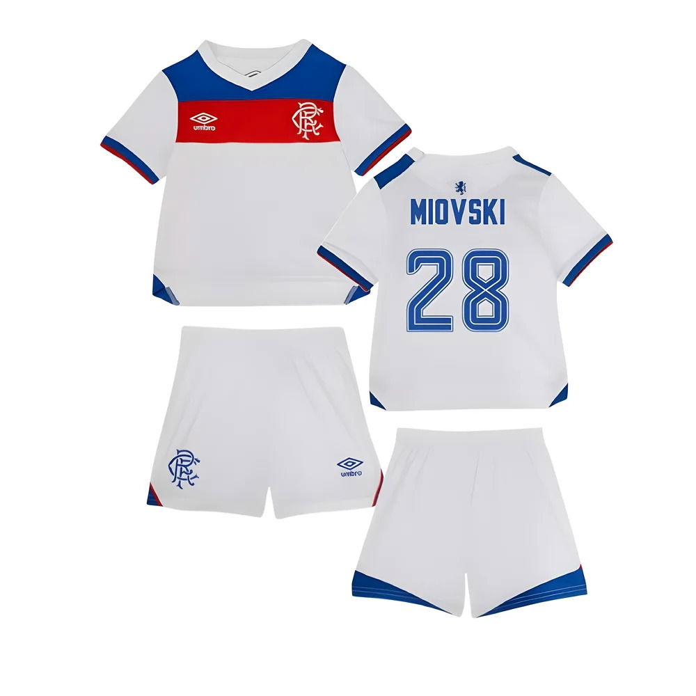 2025-2026 Rangers Away Baby Kit (Miovski 28)