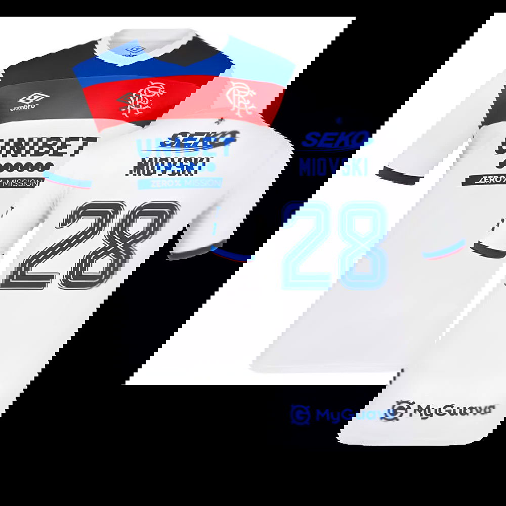 2025-2026 Rangers Away Shirt (Miovski 28)