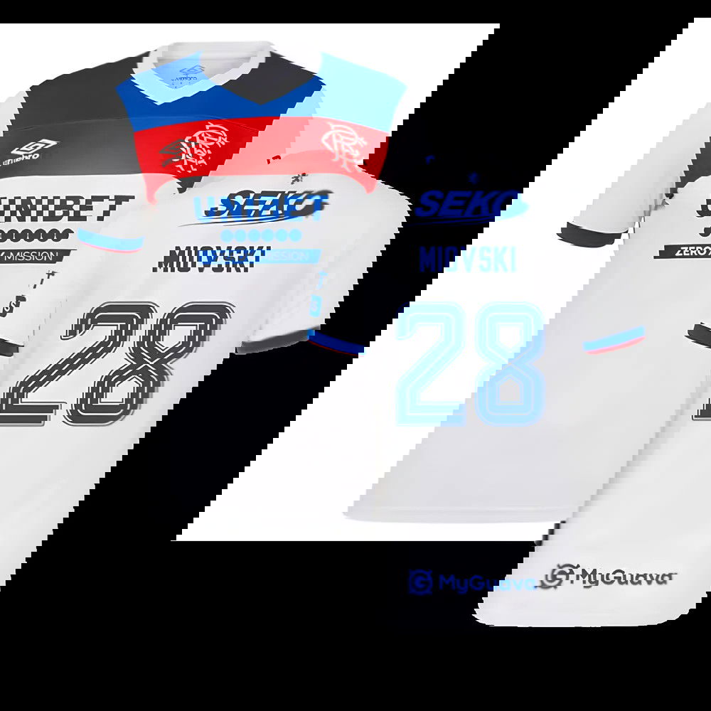 2025-2026 Rangers Away Shirt (Womens) (Miovski 28)