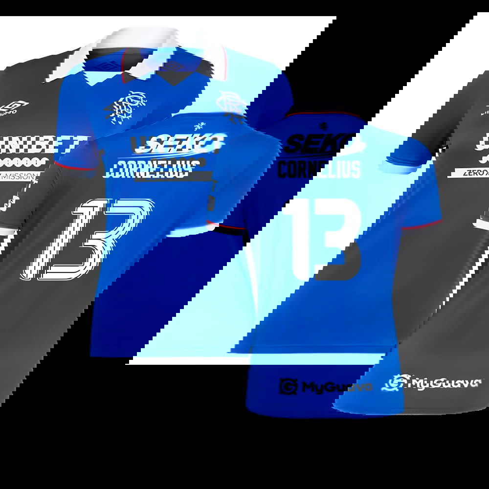 2025-2026 Rangers Home Shirt - Womens (Cornelius 13)