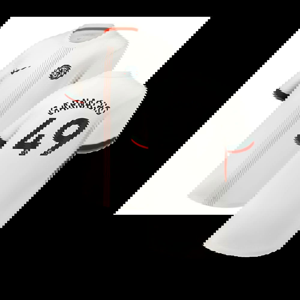 2025-2026 Chelsea Away Shirt (Kids) (Garnacho 49)