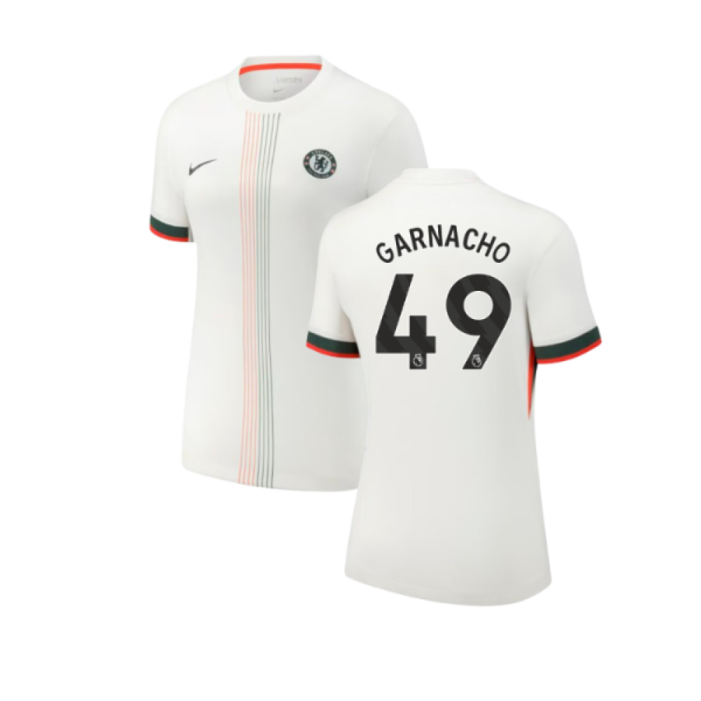2025-2026 Chelsea Away Shirt (Womens) (Garnacho 49)