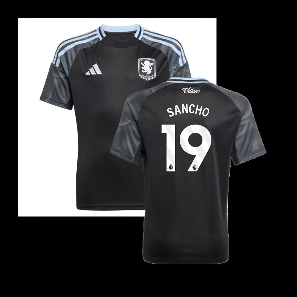 2025-2026 Aston Villa Away Shirt (Kids) (Sancho 19)