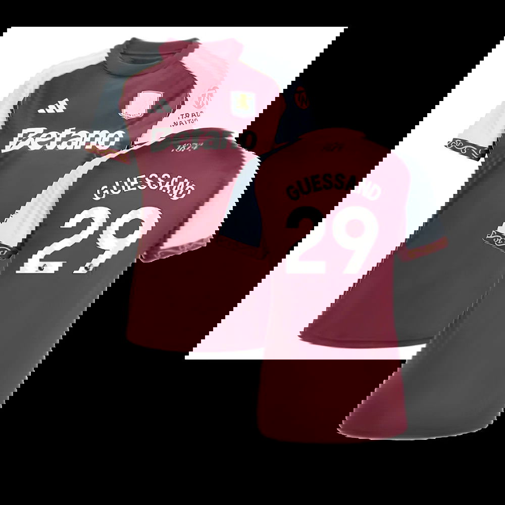 2025-2026 Aston Villa Home Shirt (Womens) (Guessand 29)