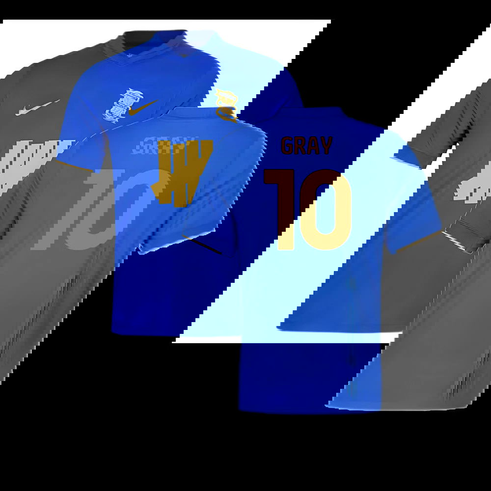 2025-2026 Birmingham City Home Shirt (Gray 10)