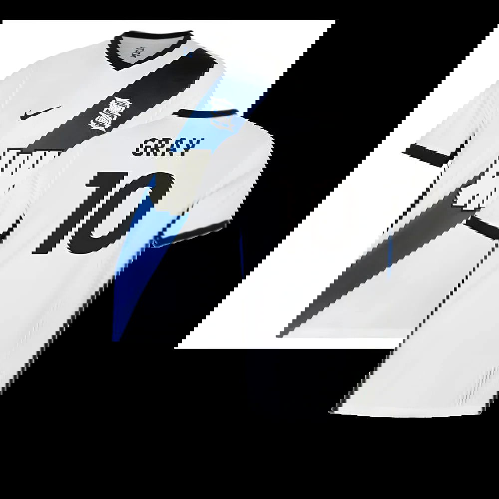 2025-2026 Birmingham City Away Shirt (Gray 10)
