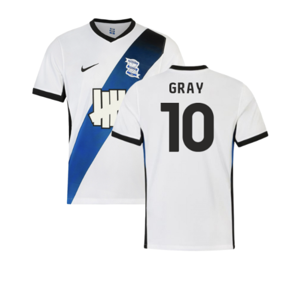 2025-2026 Birmingham City Away Shirt (Gray 10)