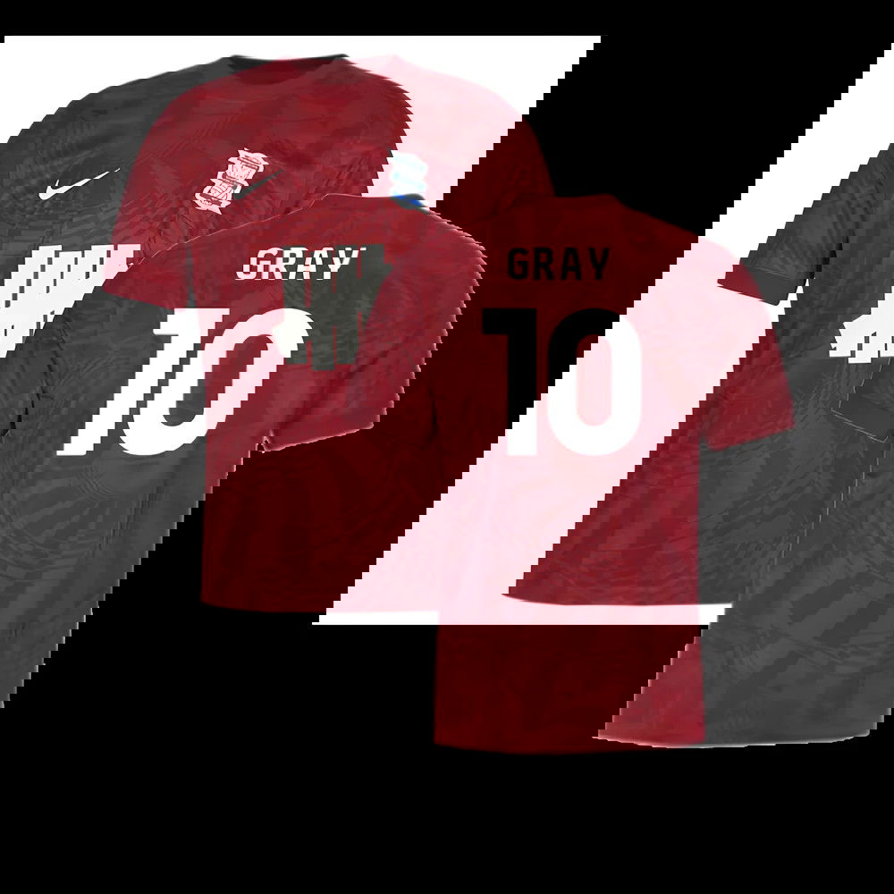 2025-2026 Birmingham City Third Shirt (Gray 10)