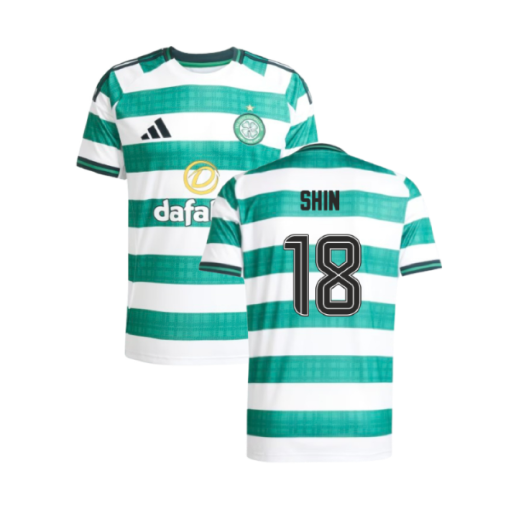 2025-2026 Celtic Home Shirt (Shin 18)