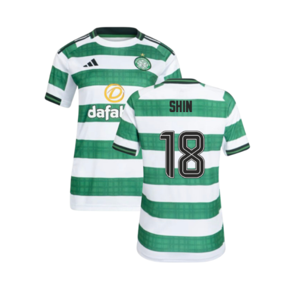 2025-2026 Celtic Home Shirt (Womens) (Shin 18)