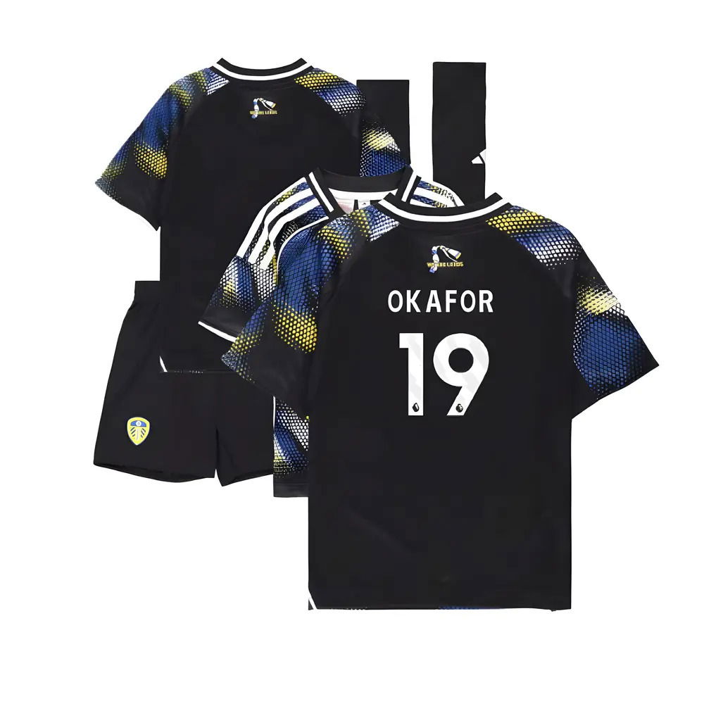 2025-2026 Leeds United Third Mini Kit (Okafor 19)