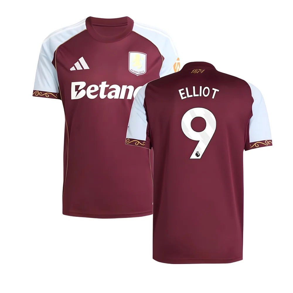 2025-2026 Aston Villa Home Shirt (Elliot 9)