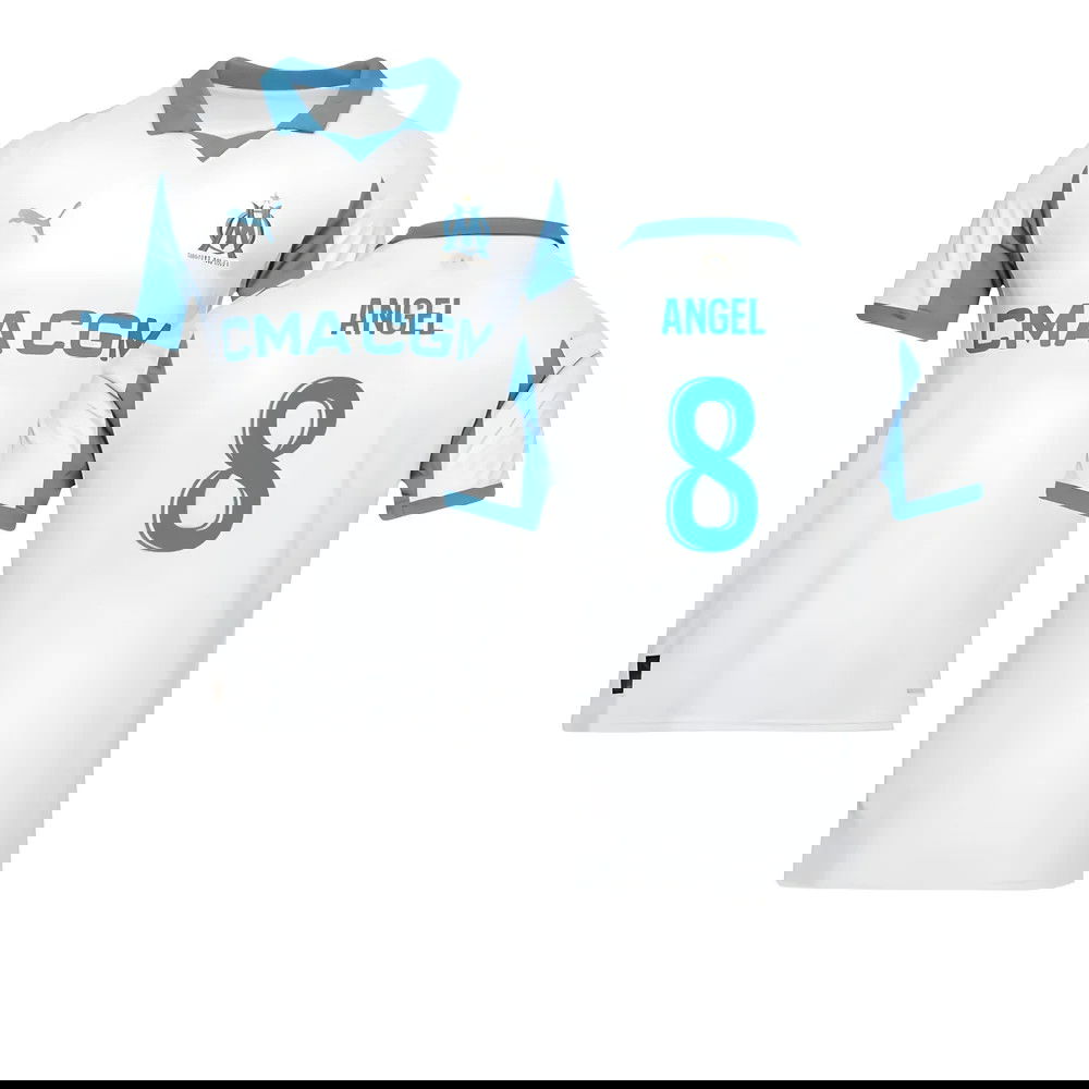 2025-2026 Marseille Home Shirt (Angel 8)